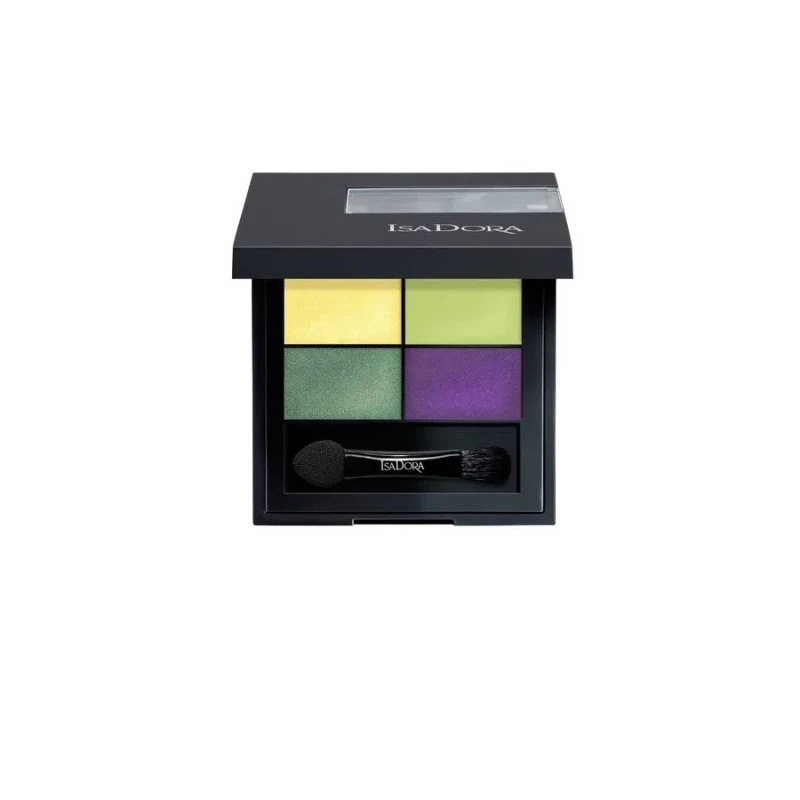 Isadora Eyeshadow Quartet 14 Versatile Multi-Shade Palette for Day and Evening Looks - Isadora