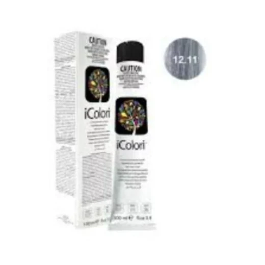 Kaypro Icolori Hair Color Cream 100ml Shade 12.11 Very Light Ash Blonde Professional Permanent Hair Dye Kaypro Icolori Hair Color Cream 100ml Shade 12.11 Very Light Ash Blonde Professional Permanent Hair Dye