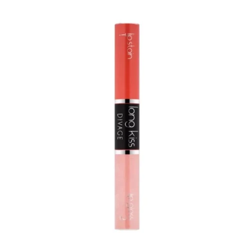 Divage Long Kiss Lipstick and Lip Gloss Duo Shade 09 for Luminous and Intense Lip Looks Divage Long Kiss Lipstick and Lip Gloss Duo Shade 09 for Luminous and Intense Lip Looks