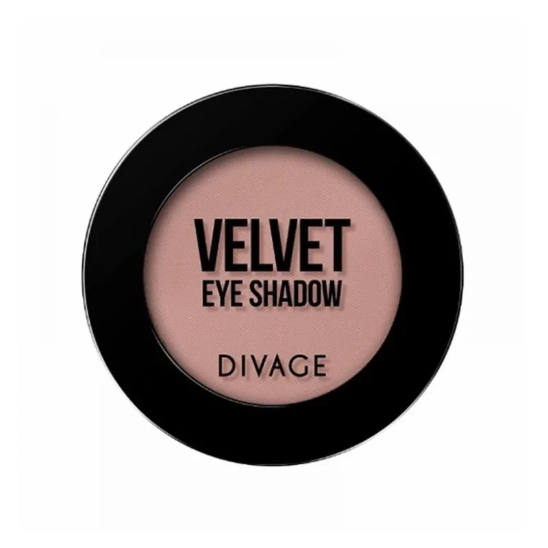 Divage Compact Velvet Eyeshadow Shade 7307 Rich Blendable Color for Day to Night Looks - Divage