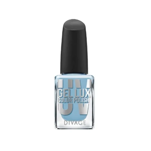 Lux Gel UV Nail Polish No. 10 Light Blue Trendy Glossy Finish Long-Lasting Salon Quality Lux Gel UV Nail Polish No. 10 Light Blue Trendy Glossy Finish Long-Lasting Salon Quality