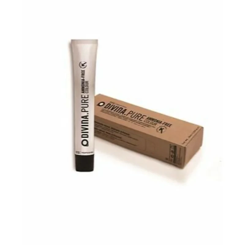 Divina Pure Professional Hair Color Shade 5.1 Light Ash Brown for Rich Even Results and Enhanced Shine - Eva profitional