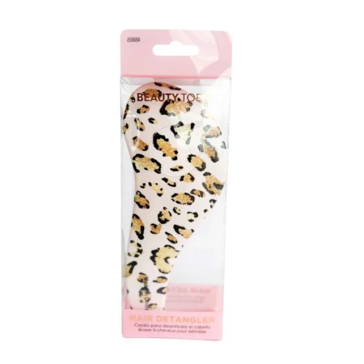 Cala Hair Detangler Brush Cheetah Girl Design Gentle Detangling for Wet or Dry Hair Cala Hair Detangler Brush Cheetah Girl Design Gentle Detangling for Wet or Dry Hair