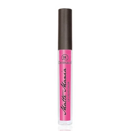 Dermacol Matte Mania Liquid Matte Lipstick Long Lasting Bold Color No 31 Dermacol Matte Mania Liquid Matte Lipstick Long Lasting Bold Color No 31