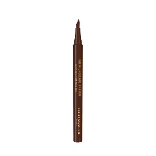 Dermacol 16 Hour Microblade Tattoo Eyebrow Pen Shade 02 for Natural Hair-Like Strokes and Defined Brows Dermacol 16 Hour Microblade Tattoo Eyebrow Pen Shade 02 for Natural Hair-Like Strokes and Defined Brows
