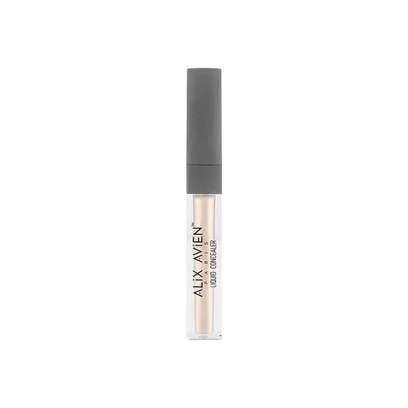 Alix Avien Liquid Concealer Buildable Coverage Natural Finish Light Ivory - Alix Avien