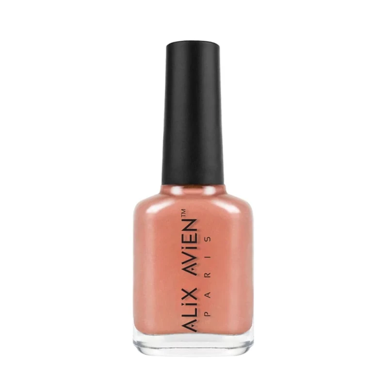 Alix Avien Nail Lacquer Shade 77 Rich Color Glossy Finish Buildable Coverage for Elegant Manicures - Alix Avien