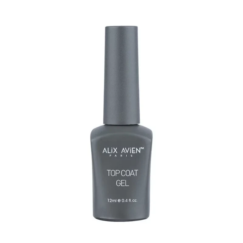 Alix Avien Gel Top Coat High Shine Nail Finish for Extended Wear and Chip Protection - Alix Avien