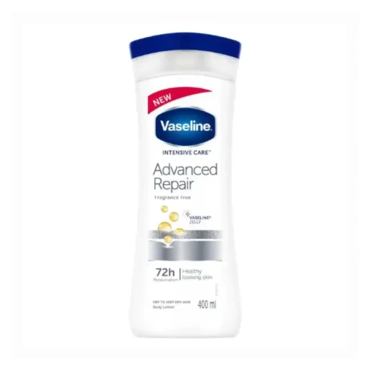 Vaseline Advanced Repair Body Lotion for Dry and Rough Skin 400ml Daily Moisturizer for Softer, Smoother Skin Vaseline Advanced Repair Body Lotion for Dry and Rough Skin 400ml Daily Moisturizer for Softer, Smoother Skin