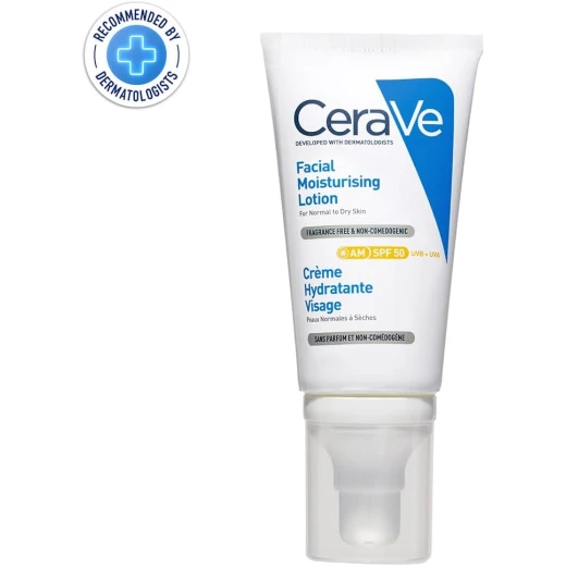 CeraVe AM Facial Moisturizing Lotion SPF 50, Daily Lightweight Moisturizer for Normal to Dry Skin, 52ml - CeraVe - Image 9