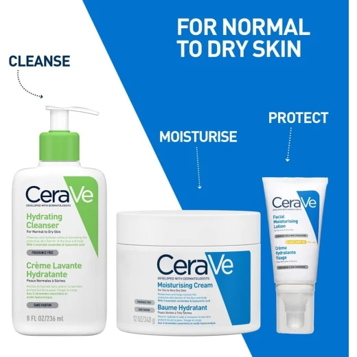 CeraVe AM Facial Moisturizing Lotion SPF 50, Daily Lightweight Moisturizer for Normal to Dry Skin, 52ml - CeraVe - Image 4