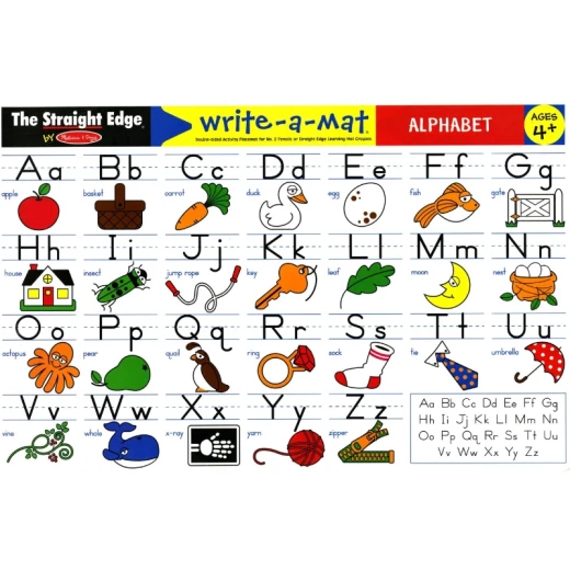 Alphabet Write-A-Mat (Bundle of 6) Alphabet Write-A-Mat (Bundle of 6)