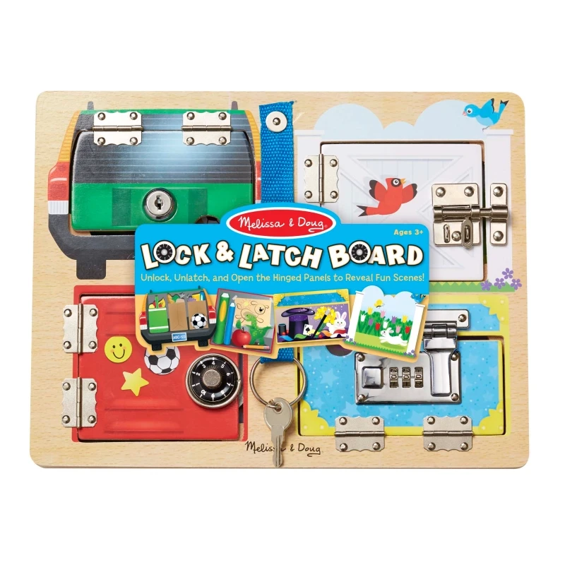 Lock and Latch Board - Melissa & doug