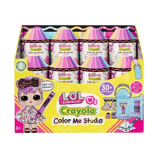 L.O.L. Surprise! Loves Crayola Color Me Studio Assortment- PDQ L.O.L. Surprise! Loves Crayola Color Me Studio Assortment- PDQ