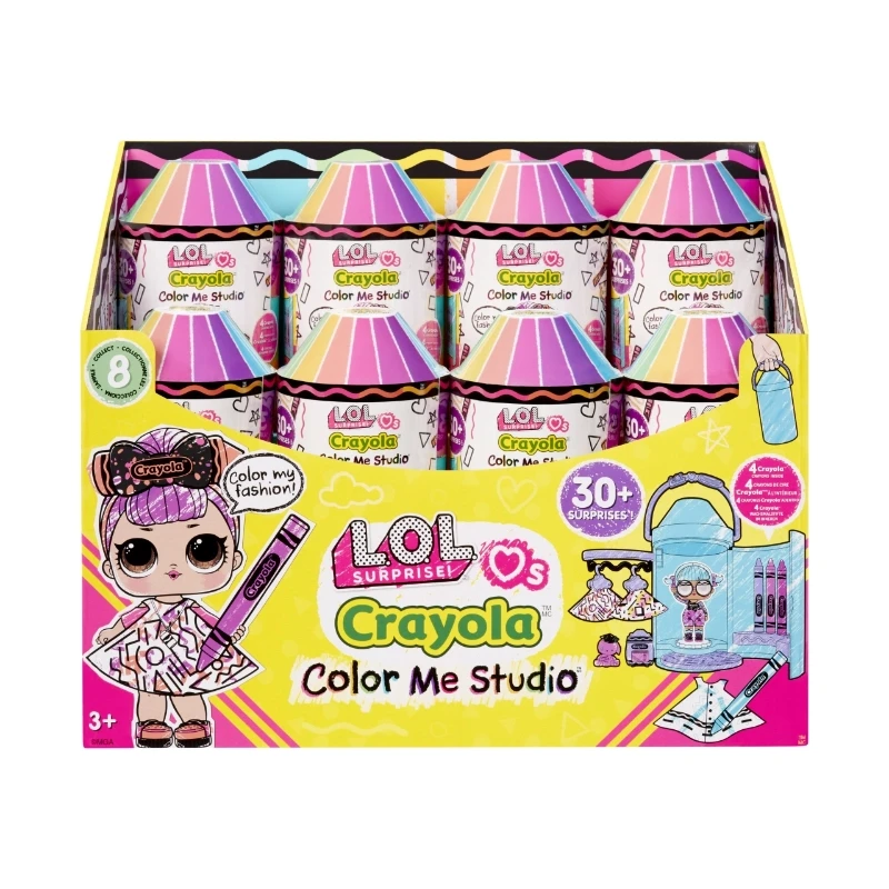 L.O.L. Surprise! Loves Crayola Color Me Studio Assortment- PDQ - Mga entertainment