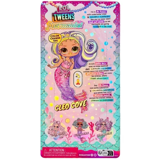 L.O.L. Surprise Tweens Mermaids Doll – Cleo Clove | Collectible Fashion Doll with Accessories - Mga entertainment - Image 10