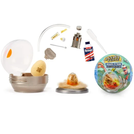 MGA Miniverse Make It Mini Dinosaurs – Jurassic World PDQ | DIY Miniature Dinosaur Figures & Playsets for Creative Play - Mga entertainment - Image 4