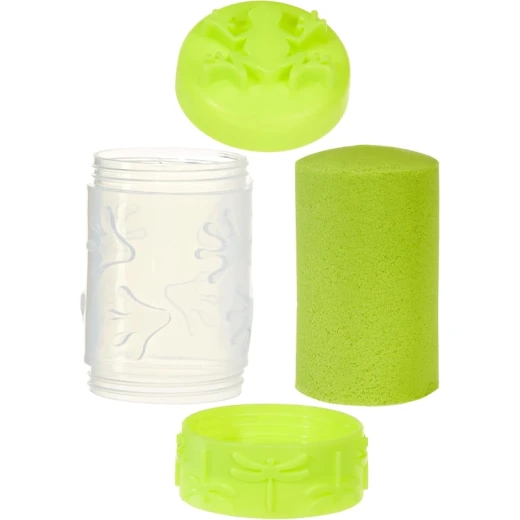 Wonder Factory Never Dry Single Sand - Lime Green - Mga entertainment - Image 3