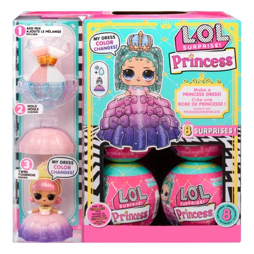 L.O.L. Surprise Princess Tots Assortment,1 Pc PDQ | Collectible Mini Dolls with Surprises for Fun & Playful Unboxing Experience - Mga entertainment - Image 2