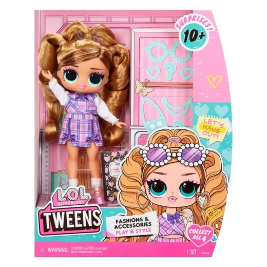 L.O.L. Surprise Tweens Core Doll, Fancy Gurl | Stylish Fashion Doll with Trendy Outfits, Accessories, Poseable Body & Styleable Hair for Creative Play - Mga entertainment - Image 2