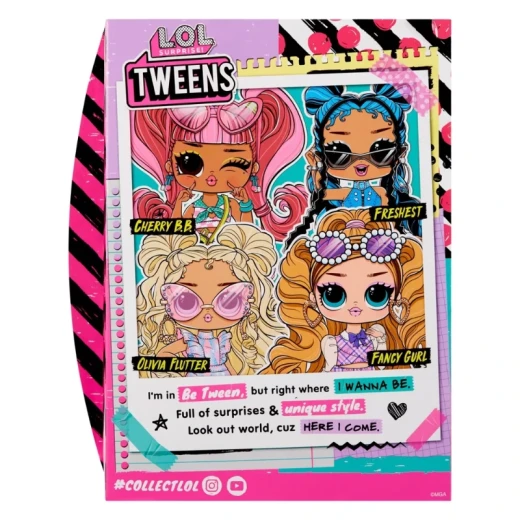 L.O.L. Surprise Tweens Core Doll, Fancy Gurl | Stylish Fashion Doll with Trendy Outfits, Accessories, Poseable Body & Styleable Hair for Creative Play - Mga entertainment - Image 8