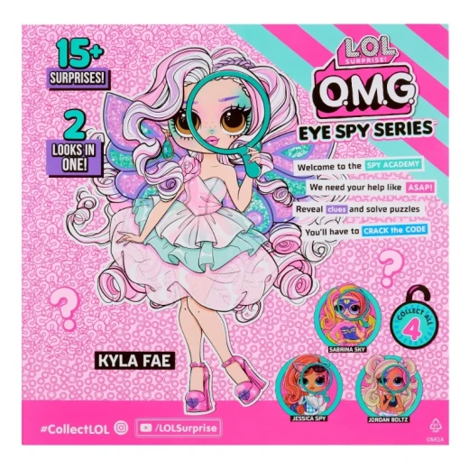 L.O.L. Surprise O.M.G Eye Spy Series, Fairy Doll | Fashion Doll with Trendy Outfits, Accessories, Poseable Body & Styleable Hair - Mga entertainment - Image 8