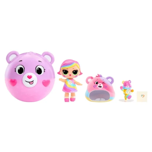 L.O.L. Surprise Loves Care Bears Tots Assortment, PDQ | Collectible Mini Dolls with Cute Outfits, Accessories & Fun Surprises - Mga entertainment - Image 4