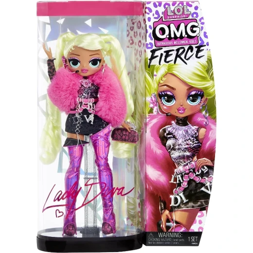 L.O.L. Surprise 707 O.M.G Fierce Dolls- Lady Diva L.O.L. Surprise 707 O.M.G Fierce Dolls- Lady Diva