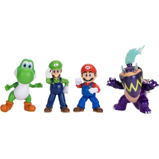 Nintendo Super Mario Galaxy Movie 5-Inch Figures 4-Pack, Collectible Action Figure Set Inspired by Super Mario Universe, Featuring Detailed Characters for Play and Display - Jakks Pacific - Image 4