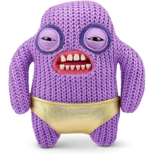 Fuggler 9-Inch Gold Fuggs Plush Series 1 – Mr Needles, Collectible Quirky Gold Plush Toy with Unique Funny Design for Display, Gifting, and Fans - Zuru - Image 3
