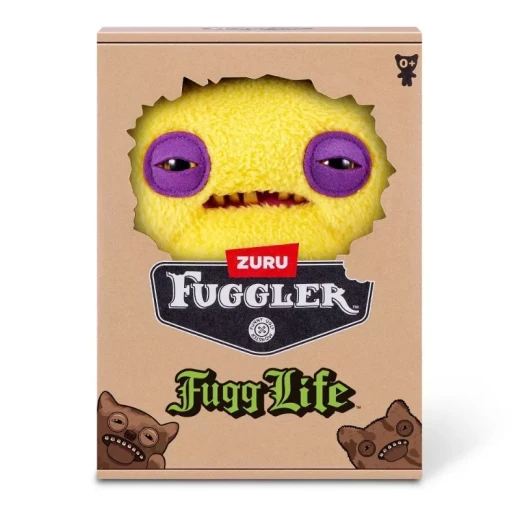 Fuggler 9-Inch Fugg Life Plush Series 1- Squidge Yellow - Zuru - Image 2