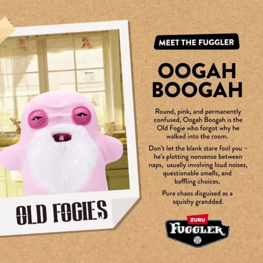 دمية فوجلر المحشوة 9 بوصة – سلسلة Old Fogies الإصدار الأول – أوغا بوغا (Oogah Boogah) - زورو - Image 4