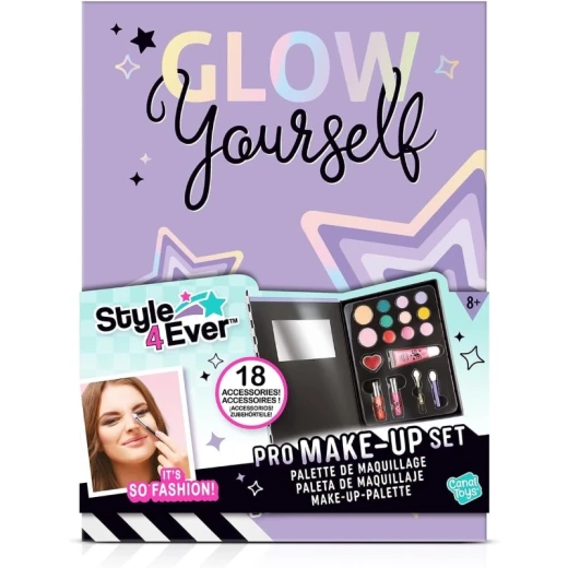 Style 4 Ever Makeup Set for Girls Complete Palette with Eyeshadows Lipsticks Brushes Mirror Kids Gift Style 4 Ever Makeup Set for Girls Complete Palette with Eyeshadows Lipsticks Brushes Mirror Kids Gift