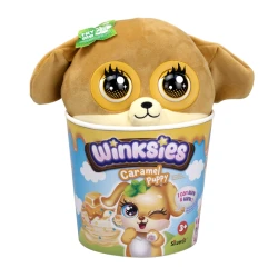 Winksies – Caramel Puppy Plush Toy, Soft and Adorable Stuffed Animal for Kids and Collectors