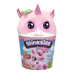 Winksies – Strawberry Unicorn Plush Toy, Soft and Magical Stuffed Animal for Kids and Collectors