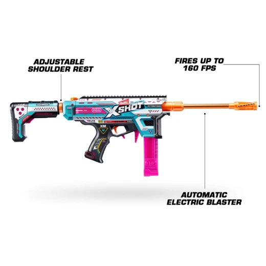 X-Shot Skins Pro Motorized Piston Pump Blaster Series1 - Zuru - Image 5