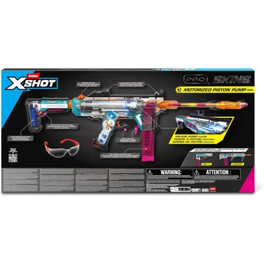 X-Shot Skins Pro Motorized Piston Pump Blaster Series1 - Zuru - Image 10