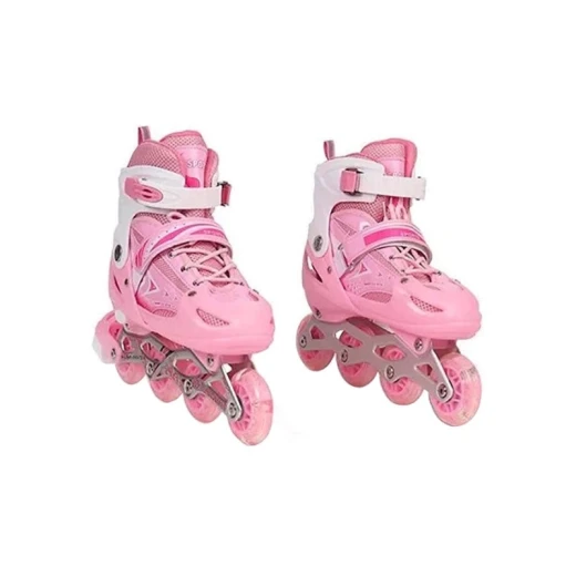 Skate Shoes Set – Includes Skates, Helmet, Elbow & Knee Guards Skate Shoes Set – Includes Skates, Helmet, Elbow & Knee Guards