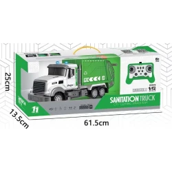 RC 1:12 Garbage Truck with Light and Music
