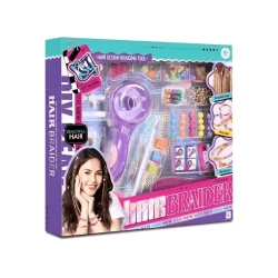 Hair Braider Set for Girls – Automatic Hair Braiding Tool with Colorful Beads and Accessories