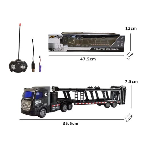 RC 1:36 Four Way Container Trailer with Light RC 1:36 Four Way Container Trailer with Light