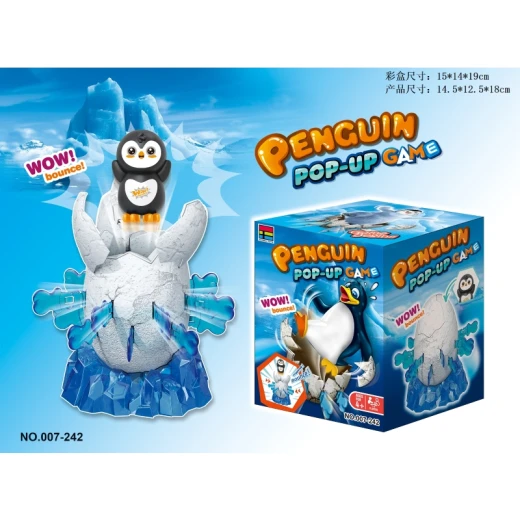 Penguin Egg Surprise Game – An exciting icebreaker challenge with 16 colorful arrows and a jumping baby penguin, perfect for family fun and developing concentration skills. - Image 2