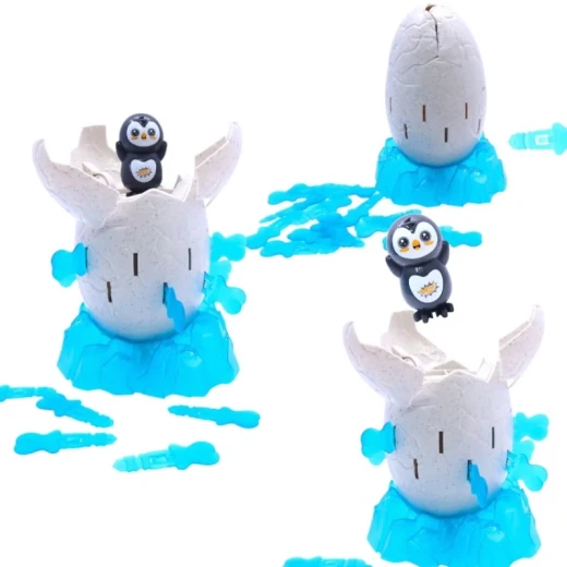 Penguin Egg Surprise Game – An exciting icebreaker challenge with 16 colorful arrows and a jumping baby penguin, perfect for family fun and developing concentration skills. - Image 3