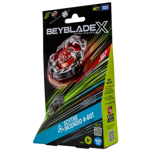 Beyblade X Scythe Incendio 4-60T Beyblade X Scythe Incendio 4-60T