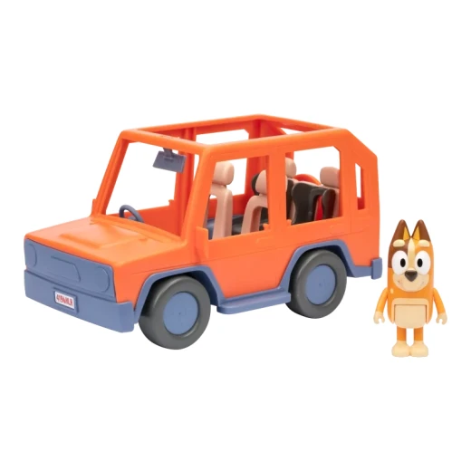 Bluey Heeler Family Road Trip 4WD Vehicle Series 11, a fun off-road family vehicle inspired by the Bluey world, perfect for imaginative play, storytelling, and adventure role-play for kids - Bluey - Image 3