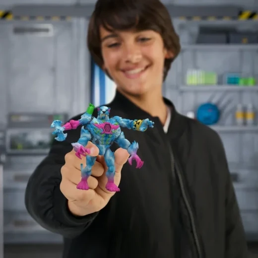 MrBeast Lab Hybrids Hyper Fusion Mix & Match 5-Pack, collectible figure set featuring mix-and-match characters, inspired by the lab world with interactive fusion play, perfect for unboxing, collecting, and imaginative play for kids and fans - Mrbeast Lab - Image 7