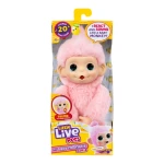 Little Live Pets My Baby Minis Monkey Single Pack Series 3 – Luna Lemon, an adorable interactive baby monkey toy designed to inspire imaginative play, nurturing fun, and exciting adventures for kids - Little Live Pets