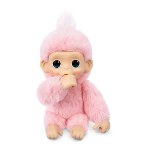 Little Live Pets My Baby Minis Monkey Single Pack Series 3 – Luna Lemon, an adorable interactive baby monkey toy designed to inspire imaginative play, nurturing fun, and exciting adventures for kids - Little Live Pets - Image 3