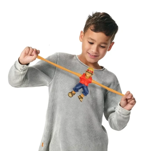 Heroes of Goo Jit Zu Ultra Goo Hero Pack – Luffy, a stretchy and squishy collectible action figure with goo-filled texture, inspired by the character Luffy, perfect for imaginative play and collecting for fans of action and anime-style heroes - Heroes - Image 5