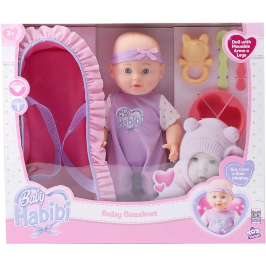 Baby Habibi Doll Baby Bassinet 14-Inch Baby Habibi Doll Baby Bassinet 14-Inch